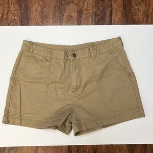 Women’s Patagonia Shorts, khaki, size 14, 3 inch inseam